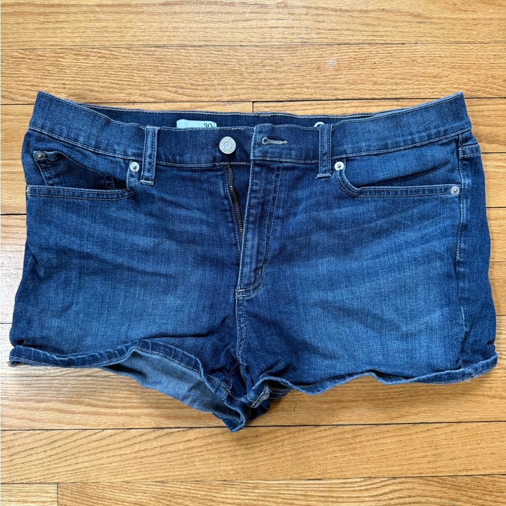 GAP Dark Blue Jean Shorts for Women